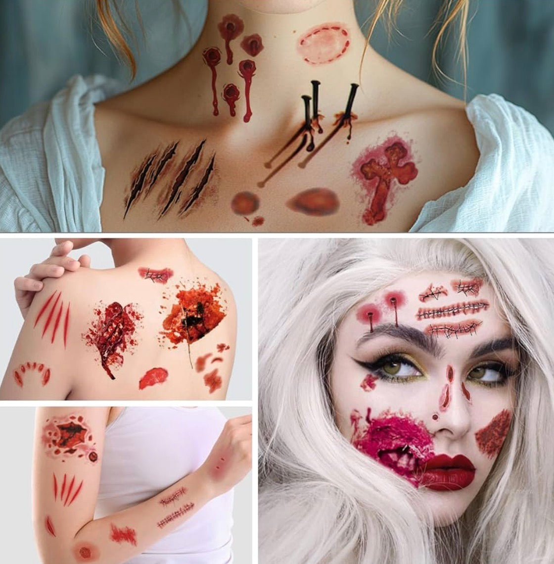 Narben Wunden Tattoo