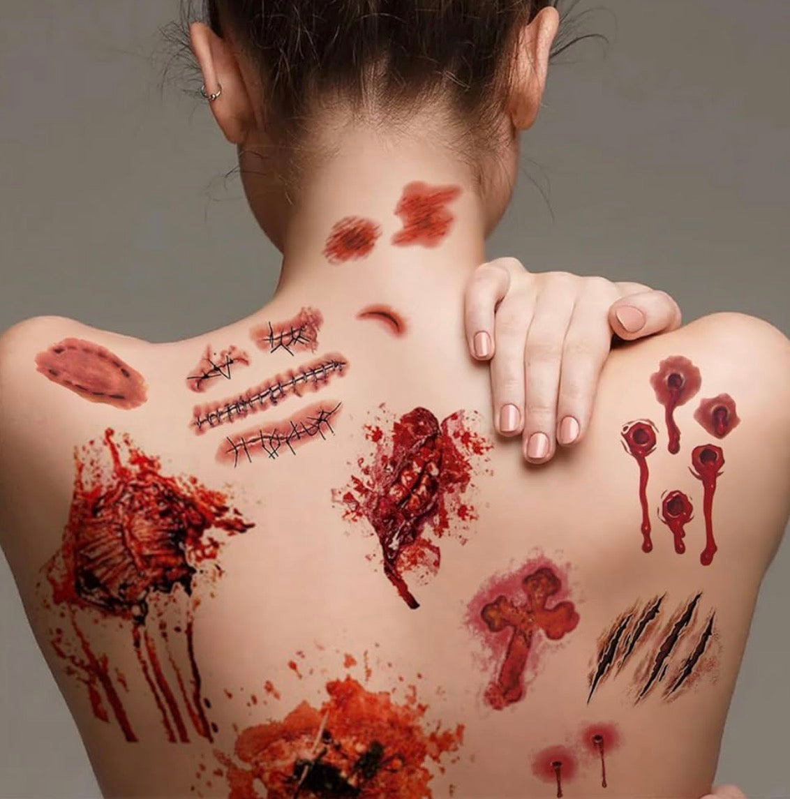 Narben Wunden Tattoo